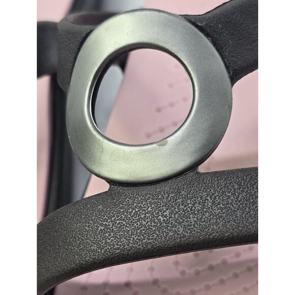 Crocs Sanrah Matte Circle Slide Sandal Women's Size 9 Espresso/Petal Pink - Picture 12 of 13